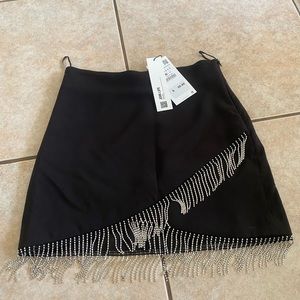 Zara fringe skirt